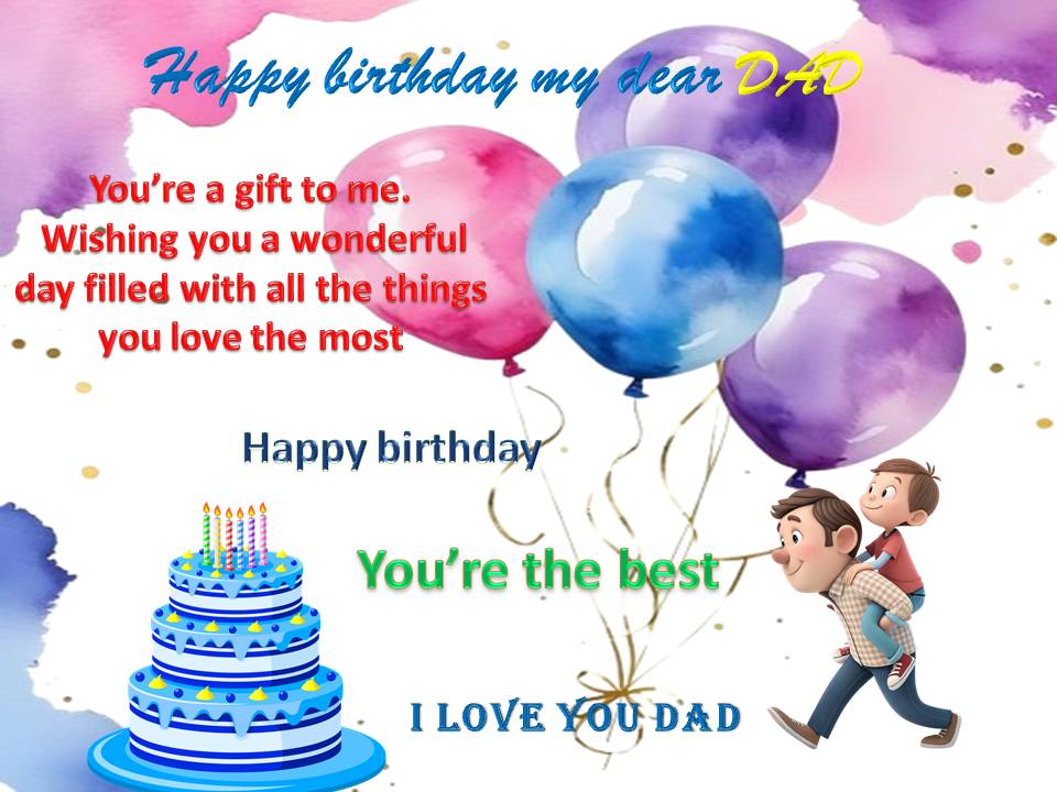 wish dad birthday