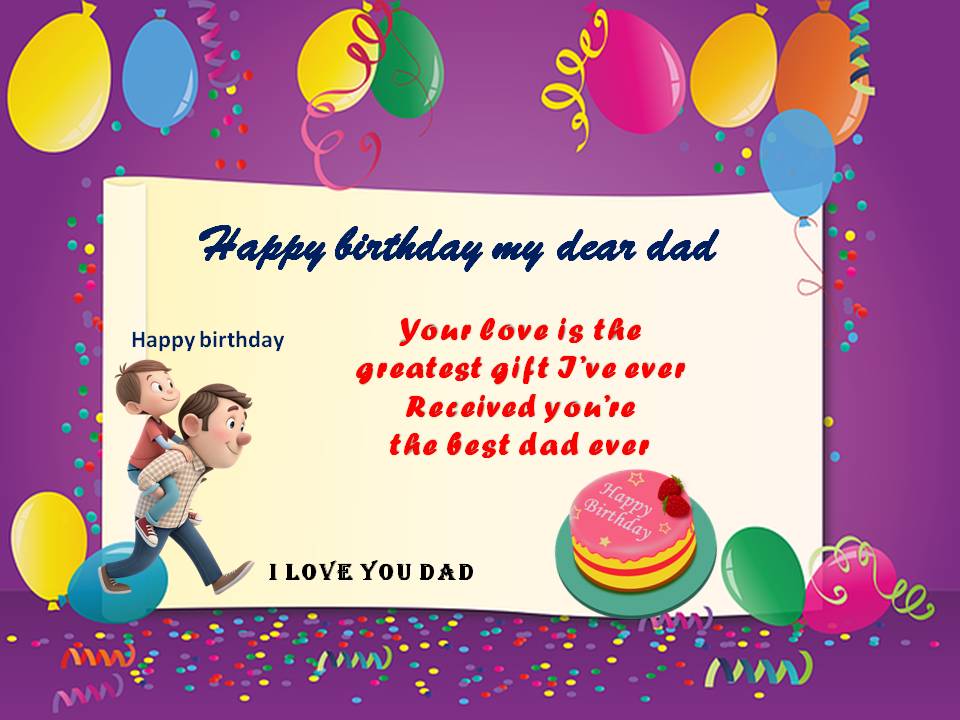 wish dad birthday