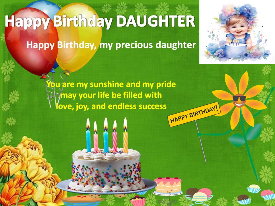 wish daughter birthday