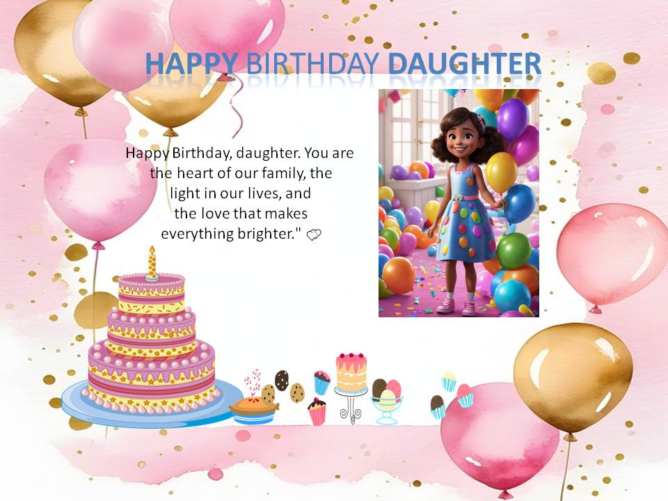 wish daughter birthday