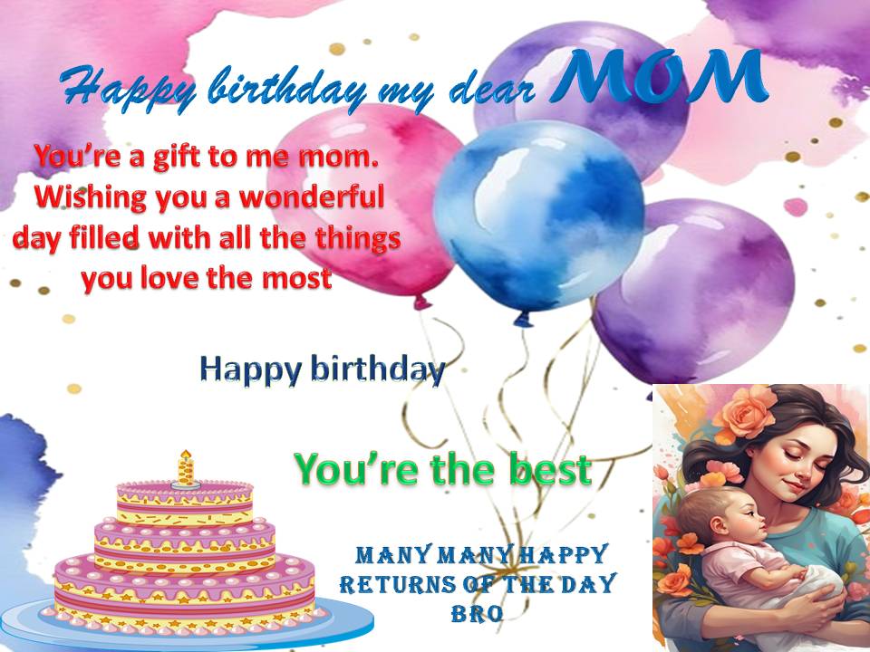 wish mom birthday